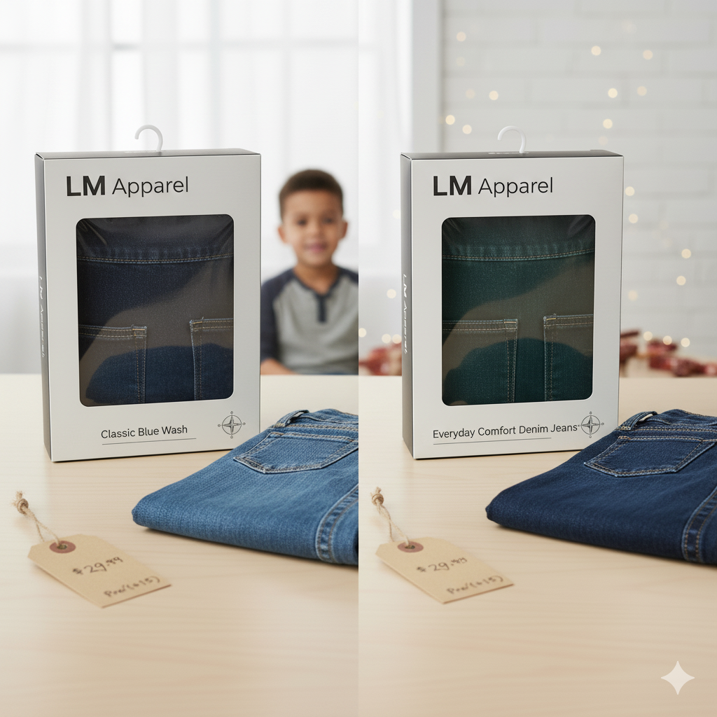 LM Apparel Everyday Comfort Denim Jeans