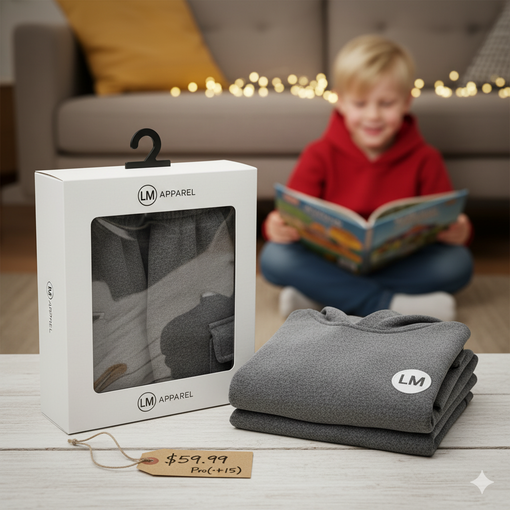 LM Apparel Adventure Comfort Fleece Set (Hoodie & Jogger)